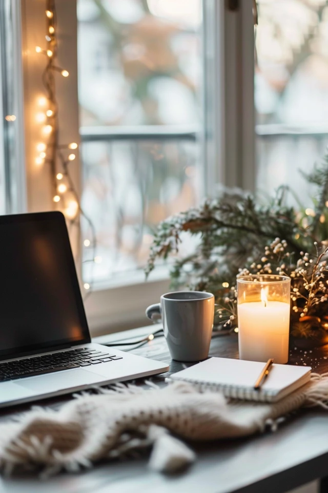 Winter Home Office: Stylish Productivity