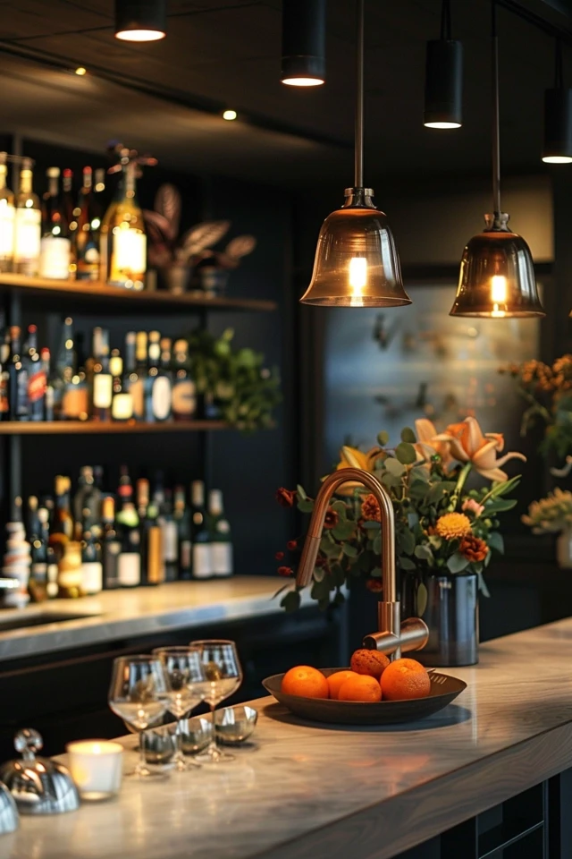 5 Home Bar Kitchen Island Ideas