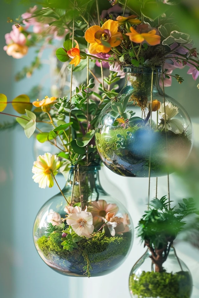 Hanging Terrarium Ideas for Enchanting Spaces
