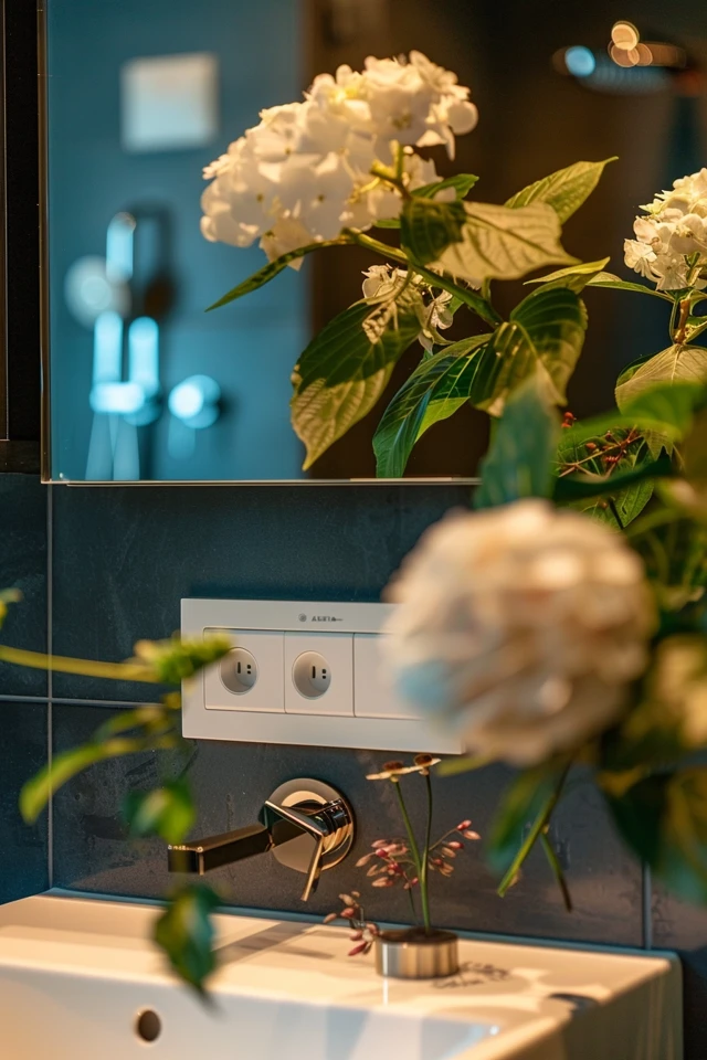 Creative Bathroom Electrical Outlet Ideas