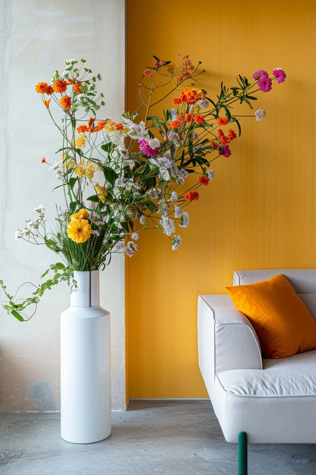 Enhance with Columns or Stylish Shelves