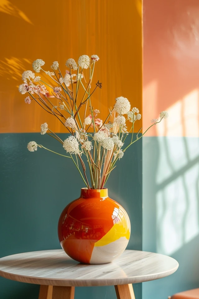 Vibrant Painted Accent Wall Ideas for Your Home