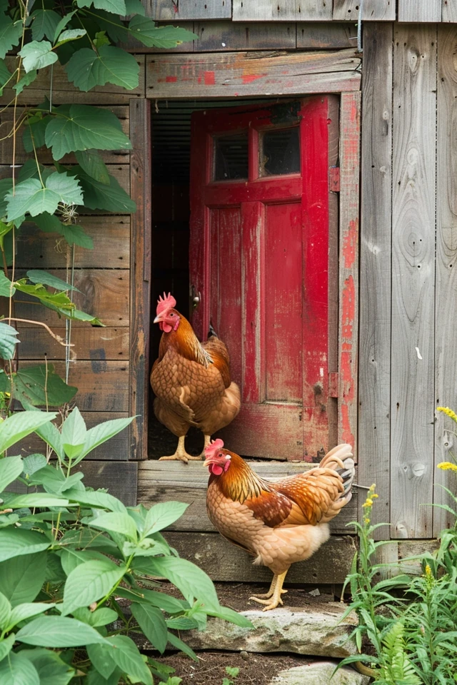 DIY Dutch Door for Chicken Coop