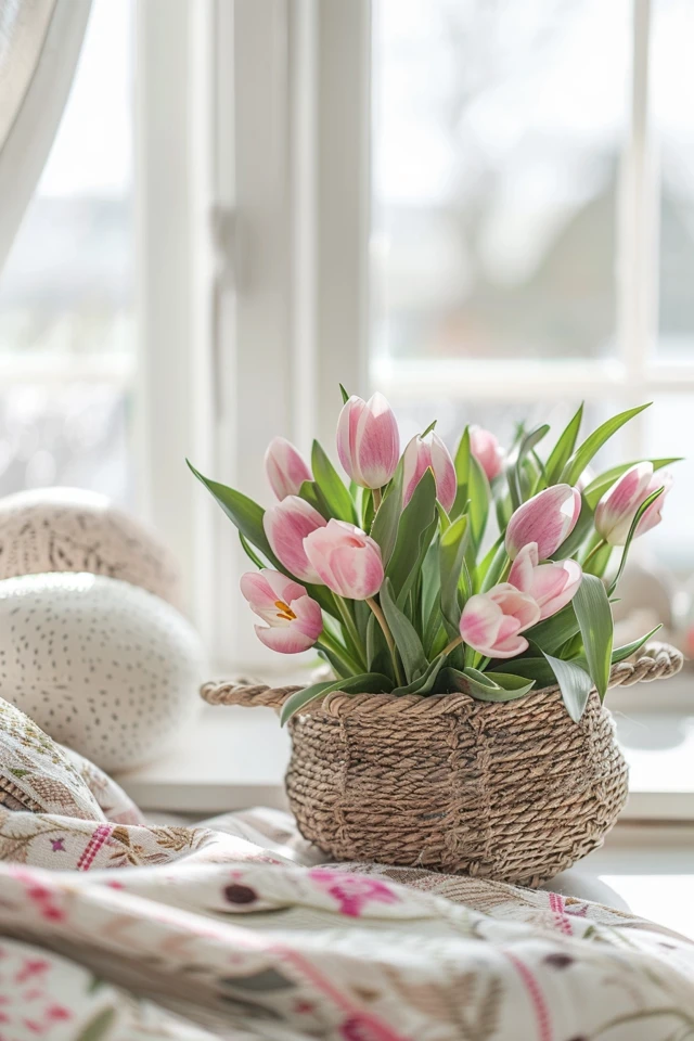 Patterns and Textures in Easter Theme Textiles