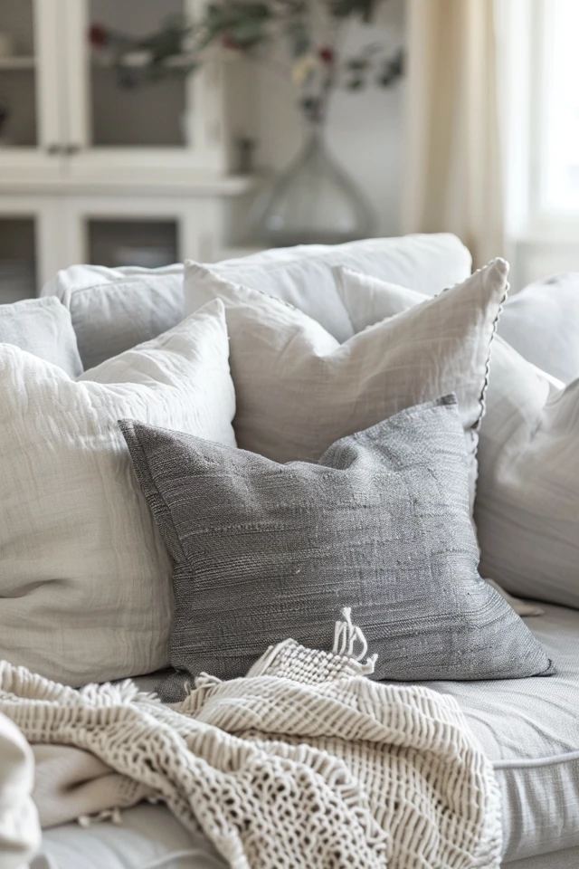 Top Pillow Choices for Grey Couches
