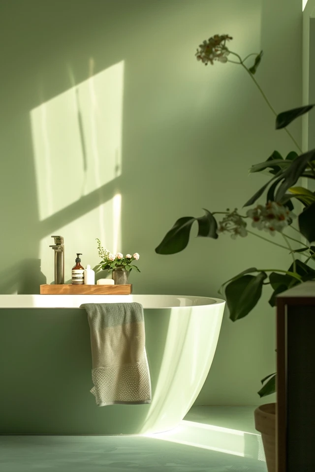 Fresh Light Green Bathroom Ideas for a Serene Space