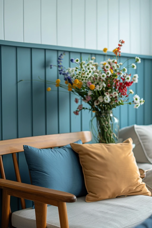 Half Wall Painting Ideas to Add Color and Dimension