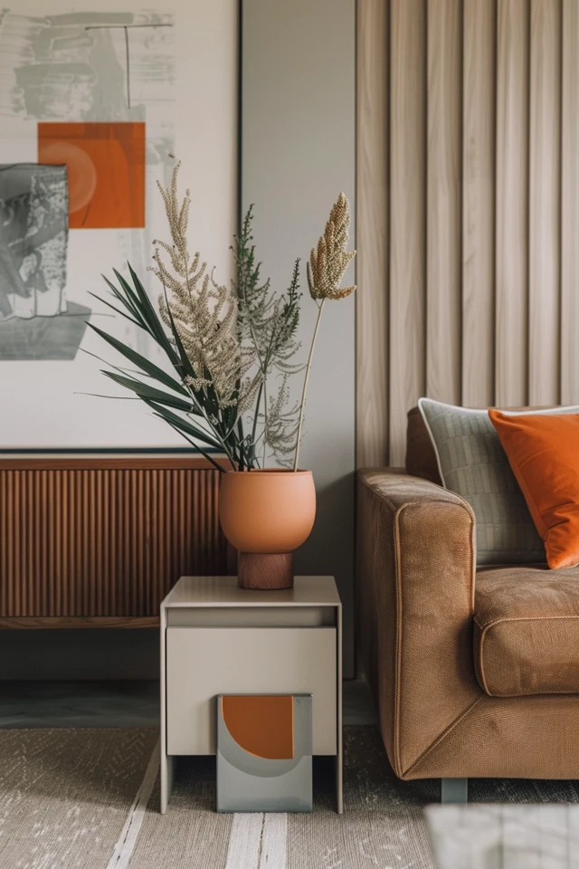 Modern End Table Makeover