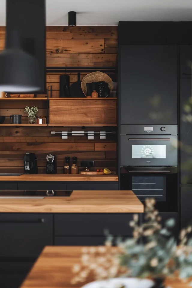 Black Appliances Color Schemes