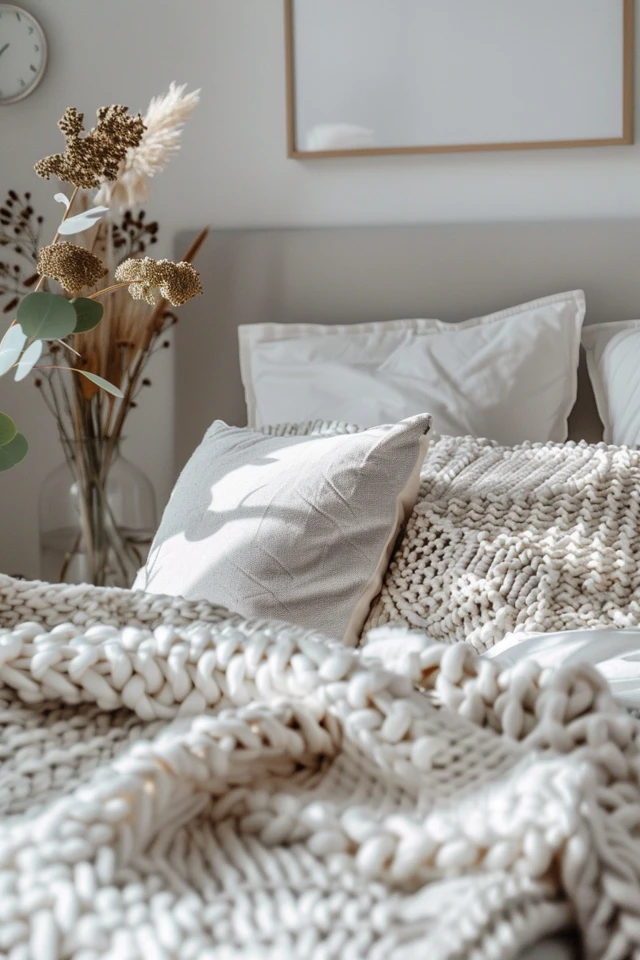 Elegant White and Silver Bedroom Ideas - photo 2