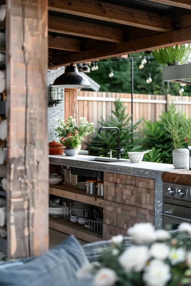 Why You Need an Outdoor Kitchen Backsplash