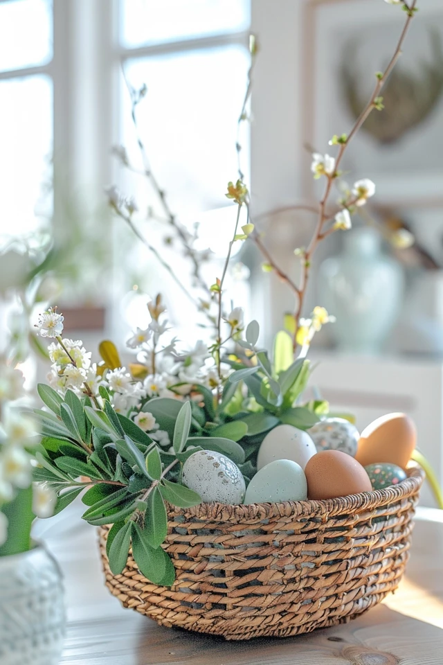 How to Use Vintage Neutral Easter Decorations for Easy Spring Styling
