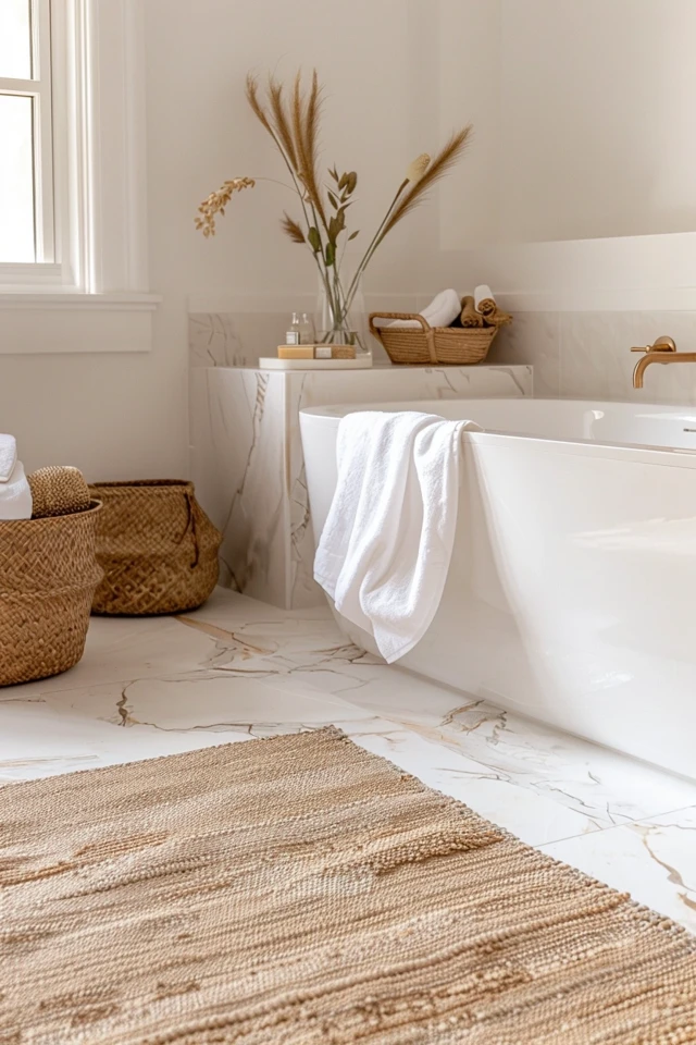 Calacatta Tile Bathroom Ideas for Elegant Spaces - photo 2