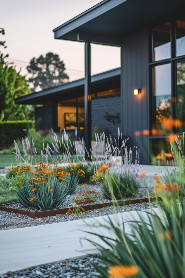 Charming Ranch Home Landscape Ideas for Curb Appeal