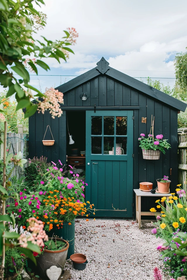 Fresh Paint a Shed Ideas to Inspire You