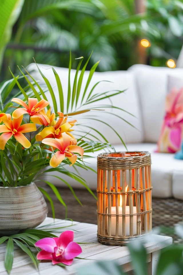 Tiki Torch Garden Features