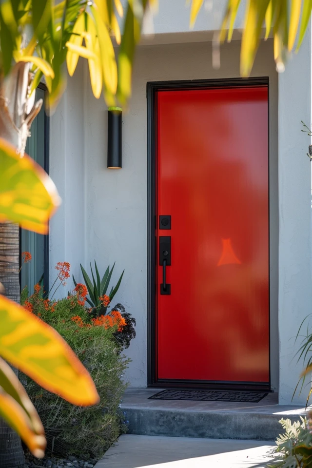 Front Door Privacy Screen Design
