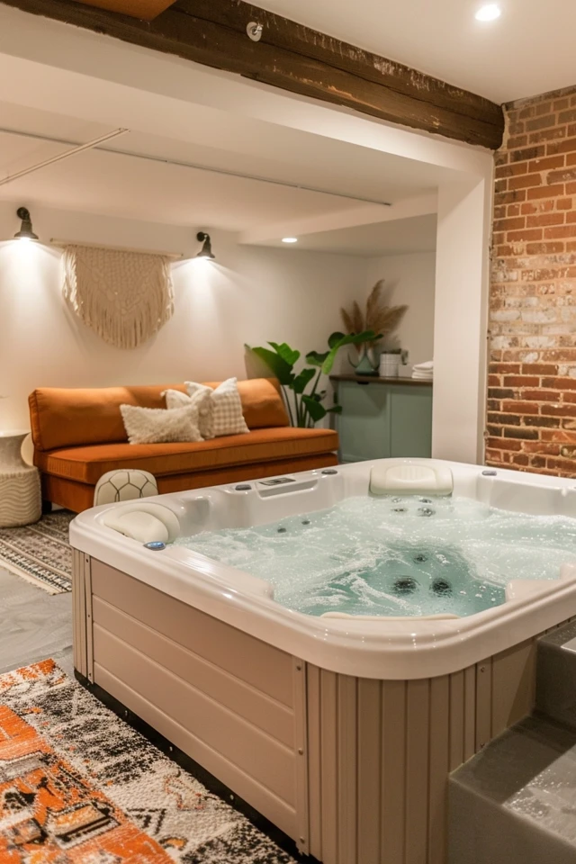 Advantages of Putting a Hot Tub in Your Basement