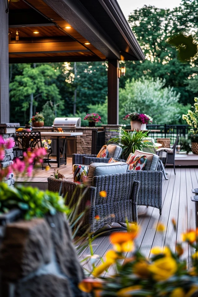 5 Tips for Deck Design with Outdoor Kitchen