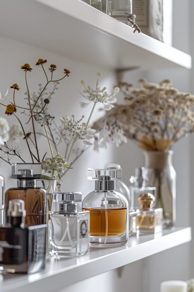 Creative Perfume Shelf Ideas for Chic Displays