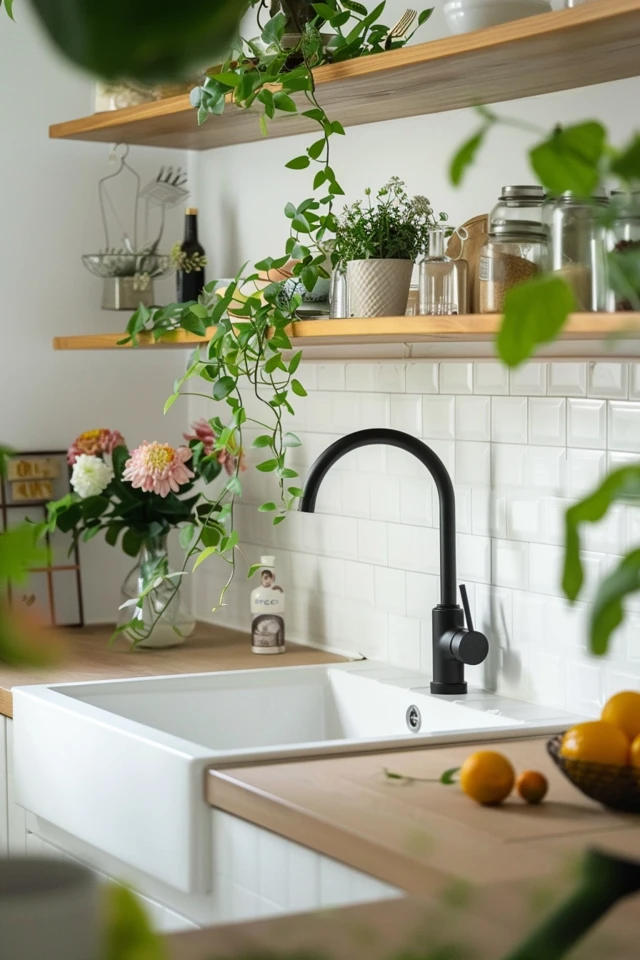 Modern White Kitchen Backsplash Trends