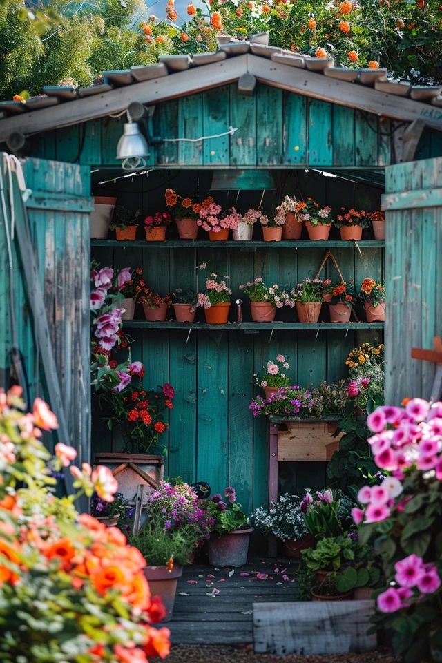 Creative Ideas for Painting My Garden Shed