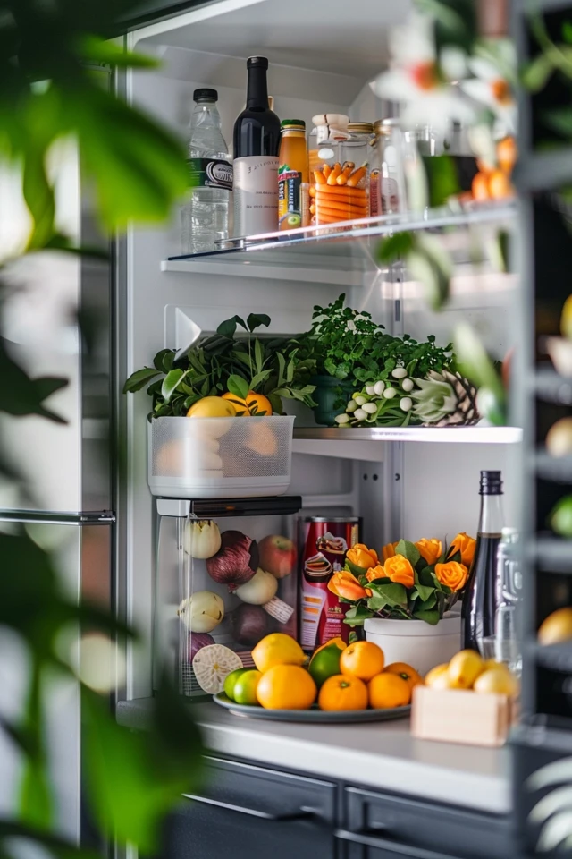 Plants and Baskets for Storage