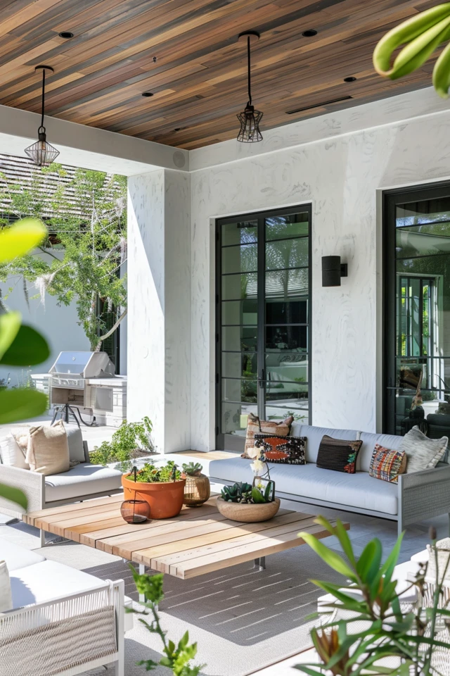 Popular Patio Ceiling Materials