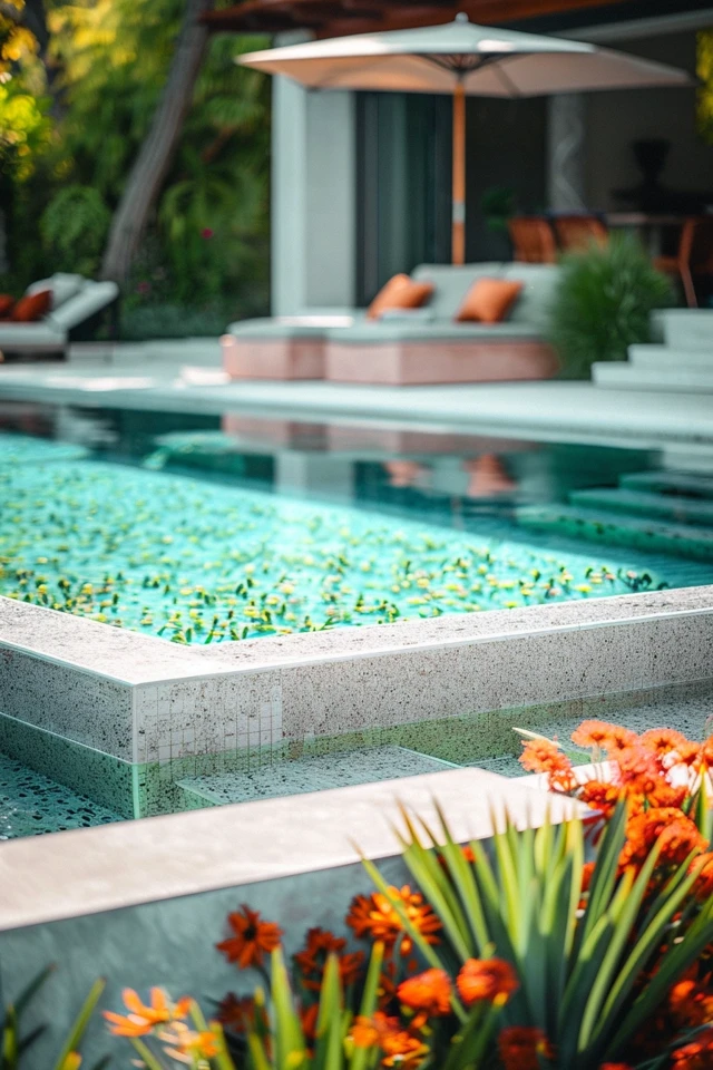 Backyard Above Ground Pool Landscaping Tips