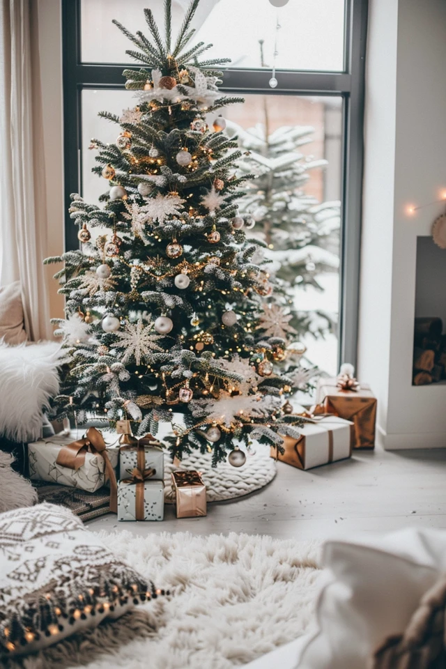 Embracing the Monochromatic Christmas Decor Trend