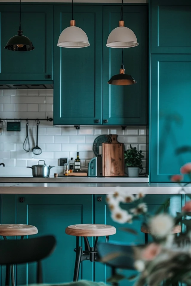 Refreshing Teal Kitchen Ideas for Chic Home Decor