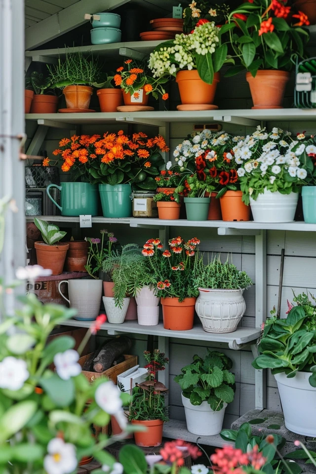 Innovative Storage Shed Shelving Ideas to Organize