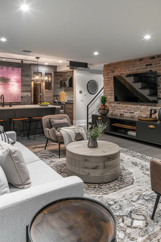 5 Tips for a Stylish Basement Entertainment Wall