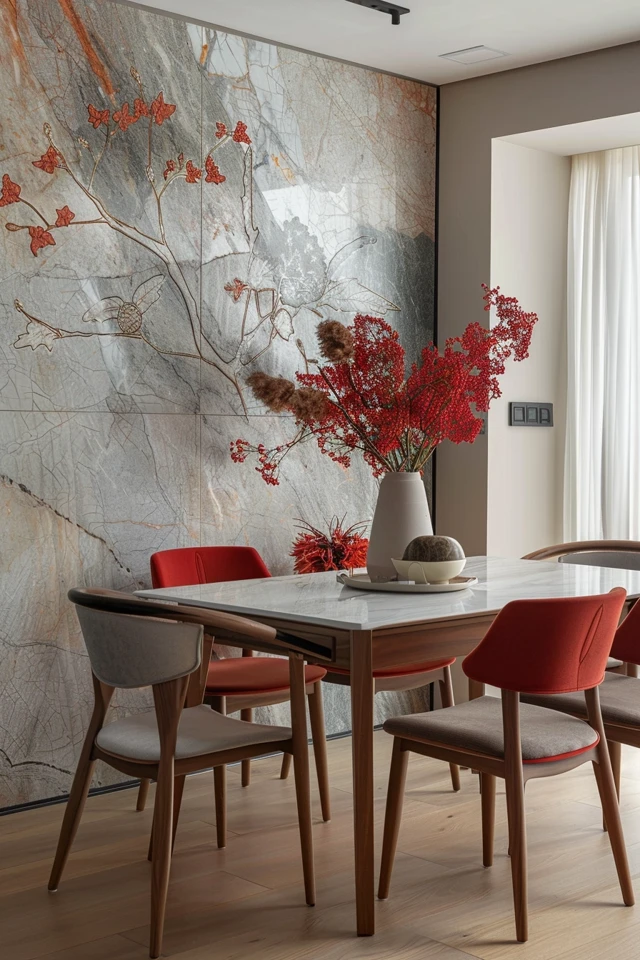 5 Tips for Creating a Dining Room Feature Wall
