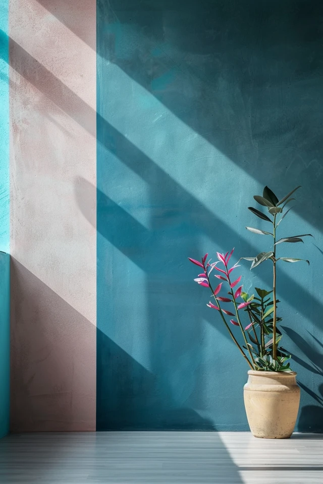 Creative Color-Block Wall Ideas