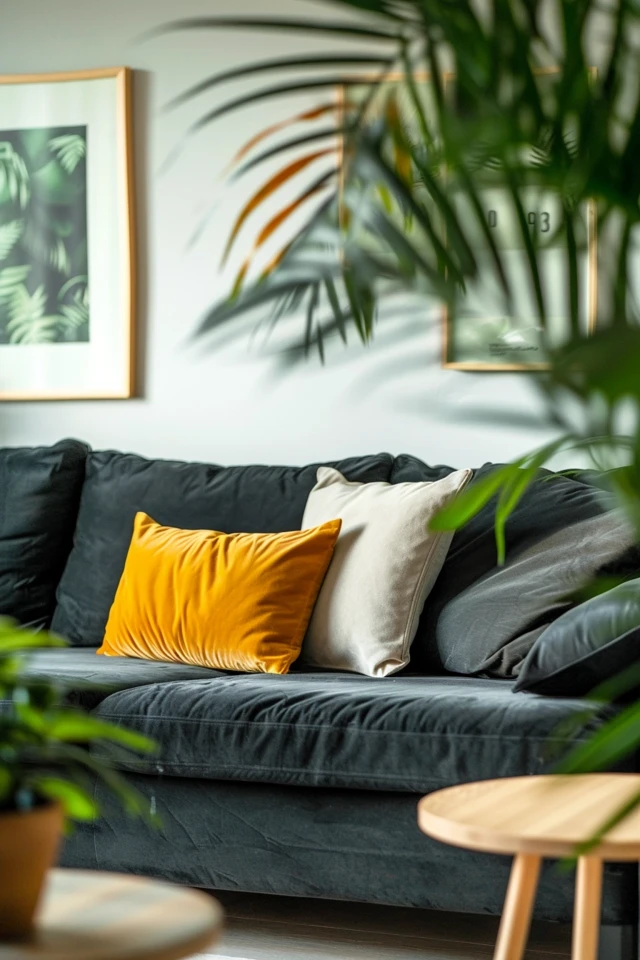 Decorating with a Black Couch