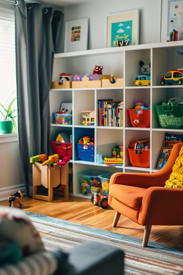 Living Room Toy Storage Ideas to Declutter