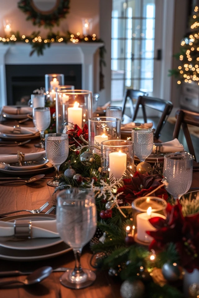 Creating a Beautiful Winter Dining Room Table Decor