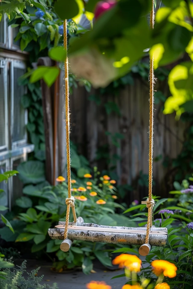 Creative Swing Ideas for Backyard Bliss