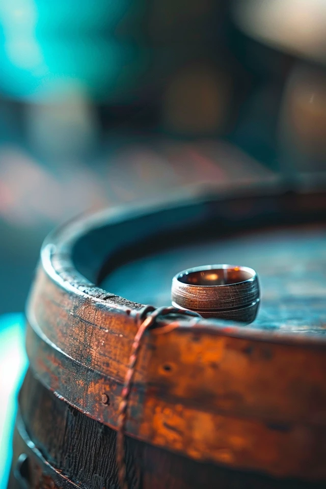Wine Barrel Photo Frames