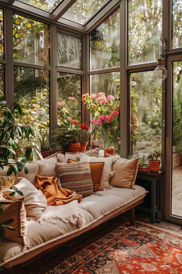 Cozy Furnishings and Rustic Accents