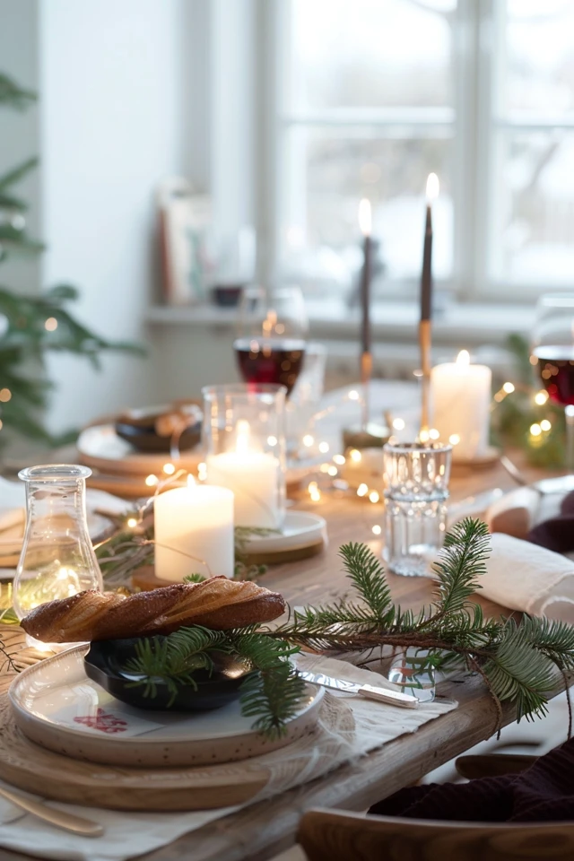 Creating an Elegant Winter Table Setting