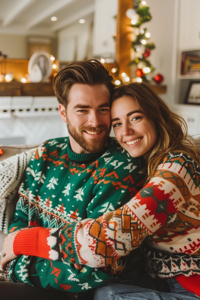 Cute Ugly Christmas Sweater Ideas for Couples
