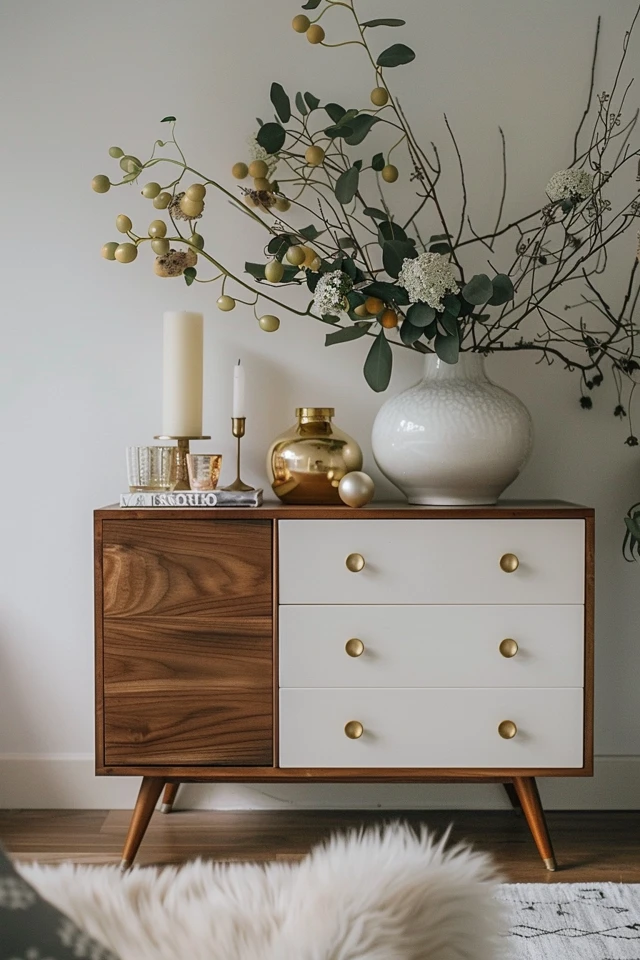 Stylish Winter Oak Credenzas