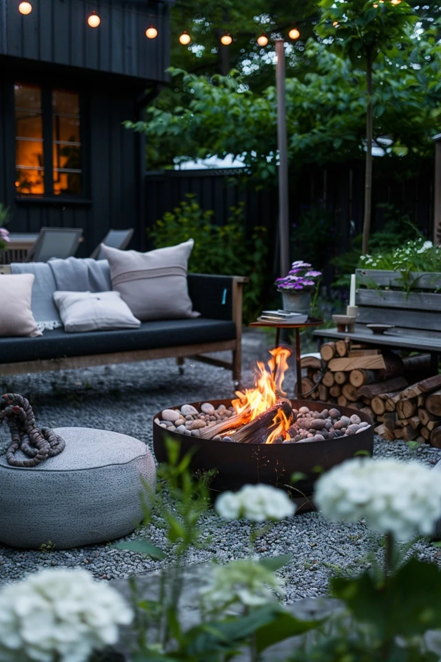 Cozy Backyard Fire Pit Seating Ideas for You! - photo 2