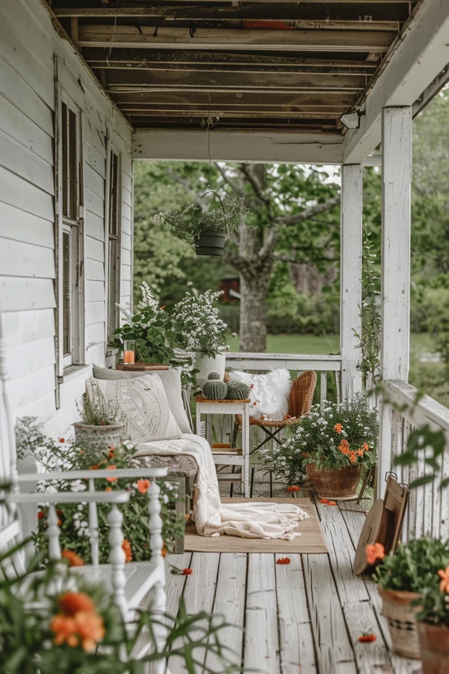 Farmhouse Porch Decor and Styling Tips