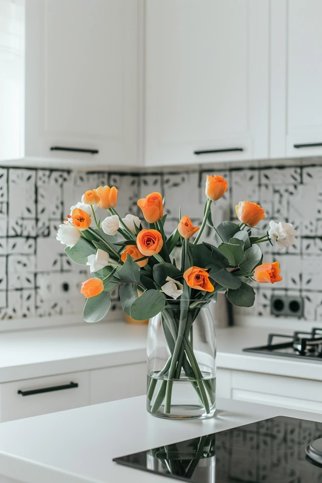 Black and White Backsplash Tile Ideas