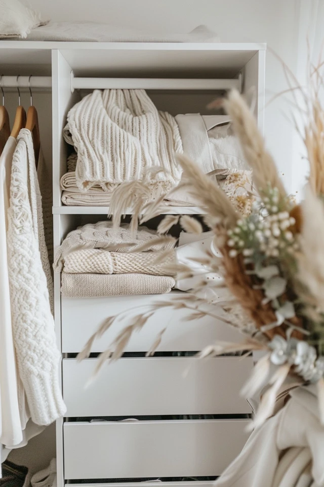 Push One Clothing Rod Into The Corner