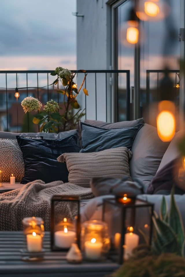 6 Simple Modern Balcony Lighting Ideas