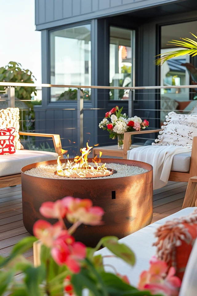 Design Ideas for Your Fire Pit Deck